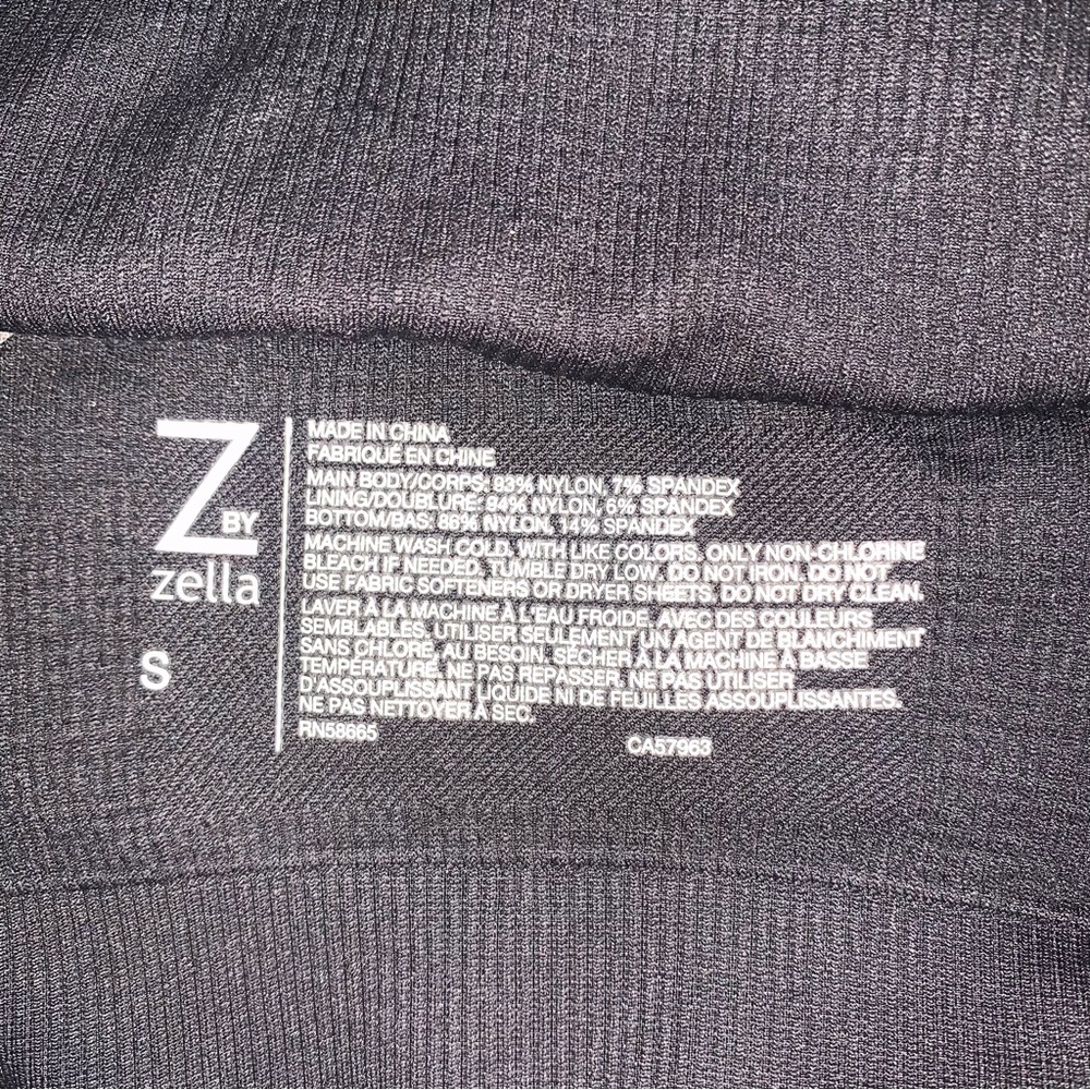 Seamless Sports Bra in Black Z by Zella  - Picture 5 of 5